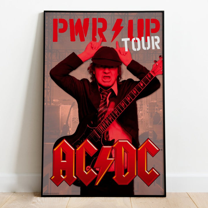 AC/DC Plakat PWR UP Tour - Supernerds
