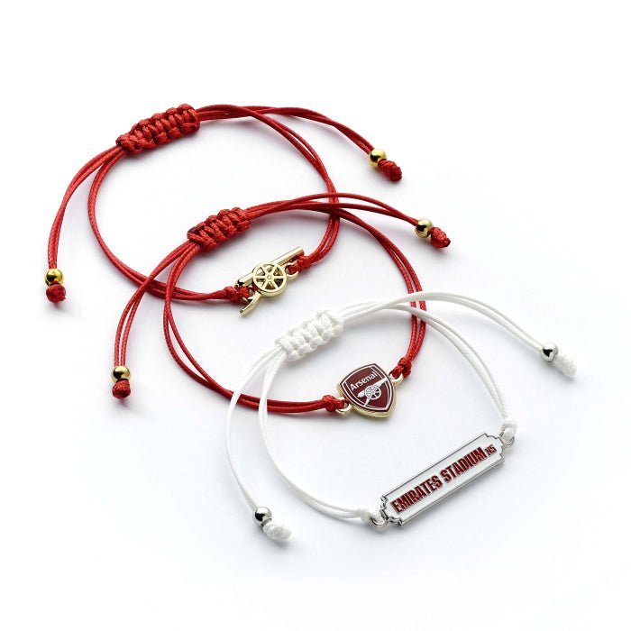 Arsenal Vennskapsarmbånd 3 - pk - Supernerds