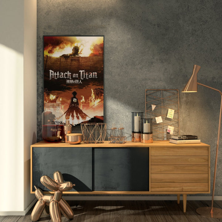 Attack On Titan Plakat Key Art - Supernerds