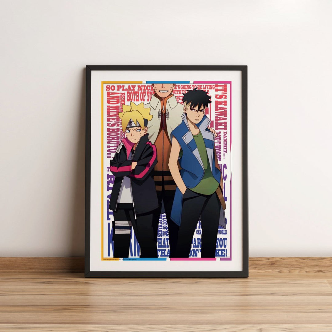 Boruto Plakat 52 x 38 cm Boruto & Kawaki - Supernerds