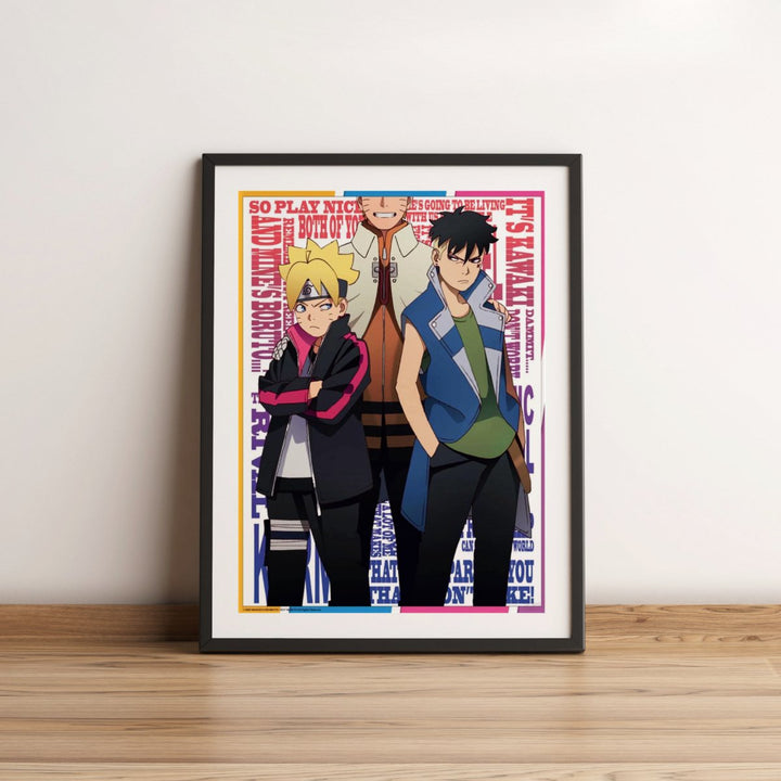 Boruto Plakat 52 x 38 cm Boruto & Kawaki - Supernerds