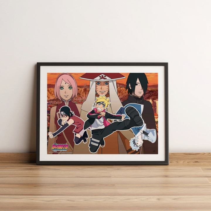 Boruto Plakat 52 x 38 cm New Team 7 - Supernerds
