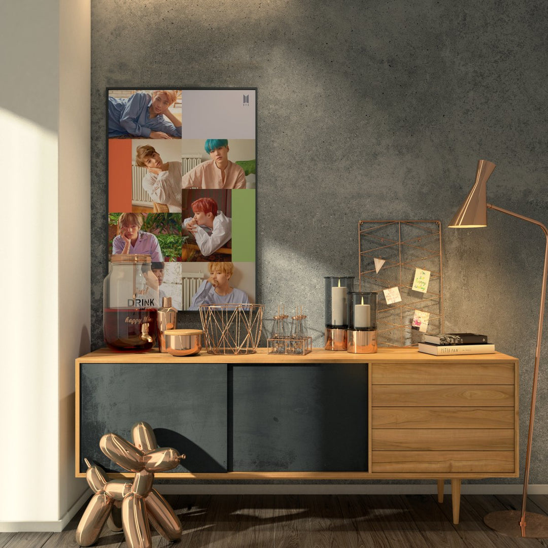 BTS Plakat Group Collage - Supernerds