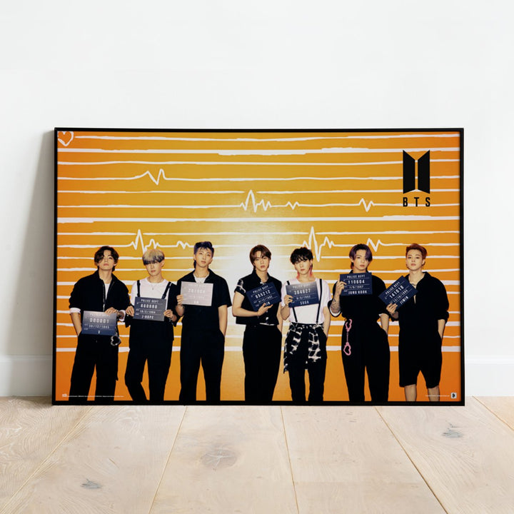 BTS Plakat Police Dept - Supernerds