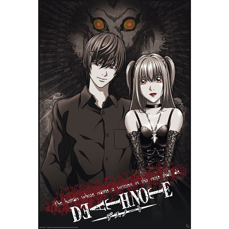 Death Note Plakat Power couple - Supernerds