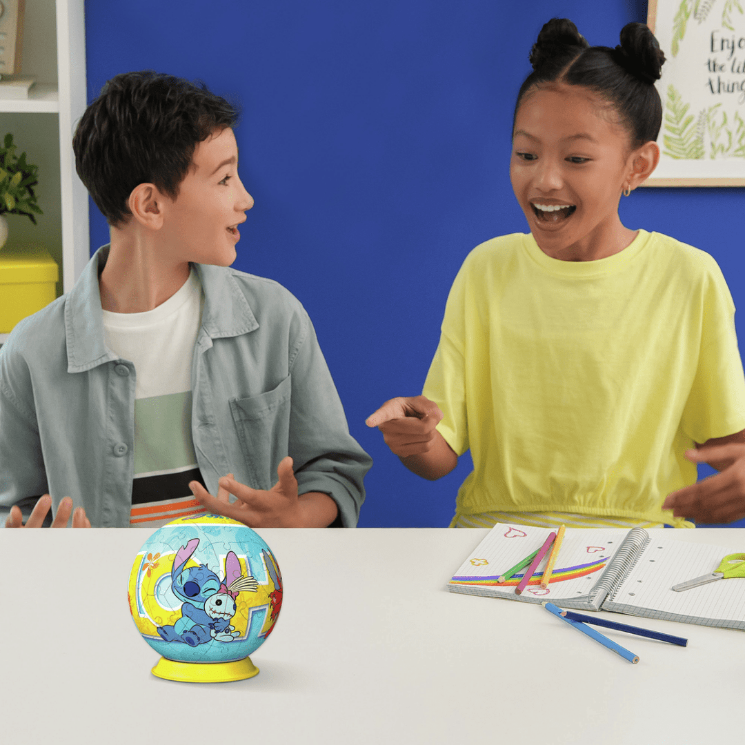 Disney's Lilo and Stitch Puslespill 3D Globus 72 brikker - Supernerds