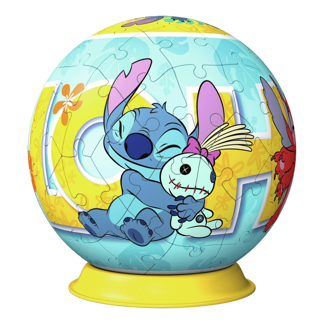 Disney's Lilo and Stitch Puslespill 3D Globus 72 brikker - Supernerds