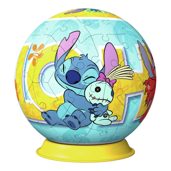 Disney's Lilo and Stitch Puslespill 3D Globus 72 brikker - Supernerds