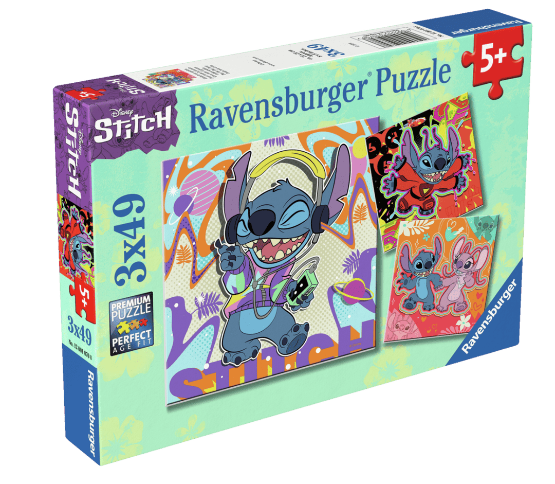 Disney's Lilo and Stitch Puslespill 49 brikker 3 - pk - Supernerds
