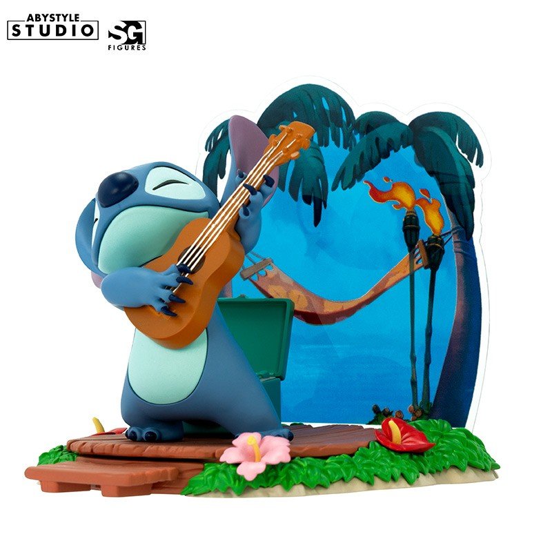 Disney's Lilo and Stitch Samlefigur Stitch Gitar - Supernerds