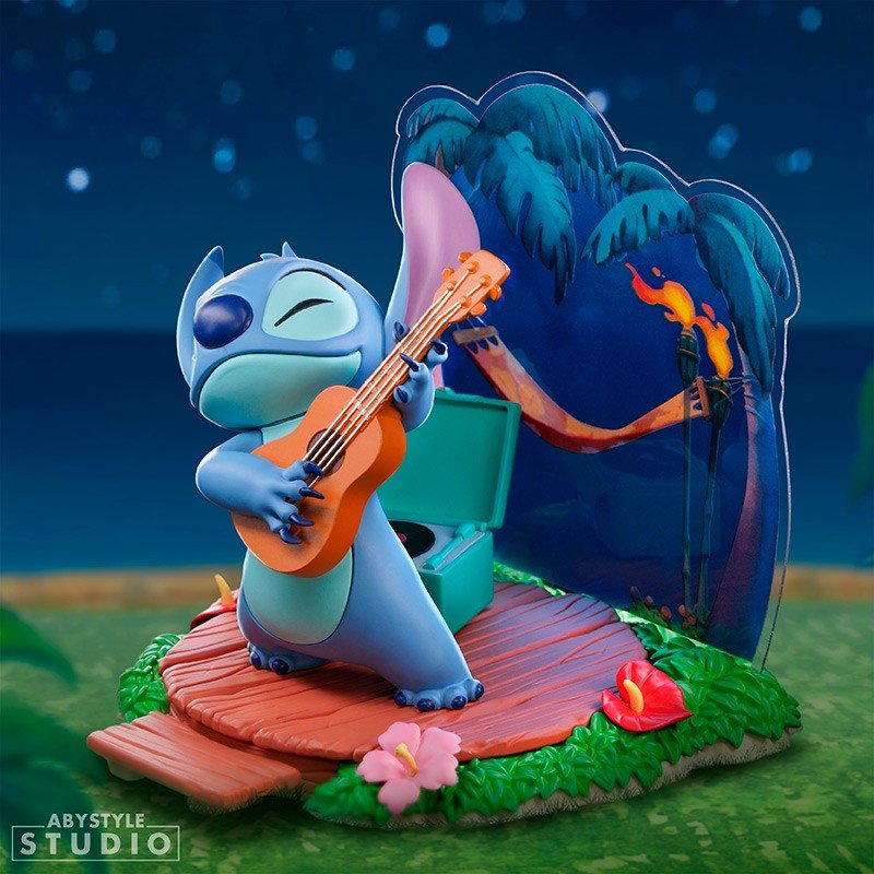 Disney's Lilo and Stitch Samlefigur Stitch Gitar - Supernerds