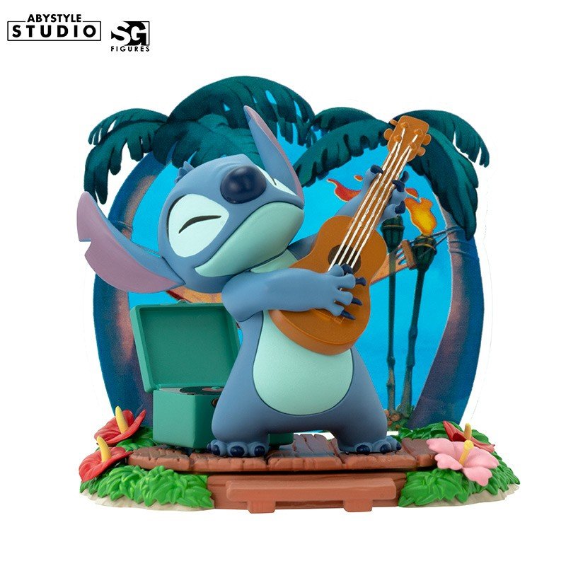Disney's Lilo and Stitch Samlefigur Stitch Gitar - Supernerds