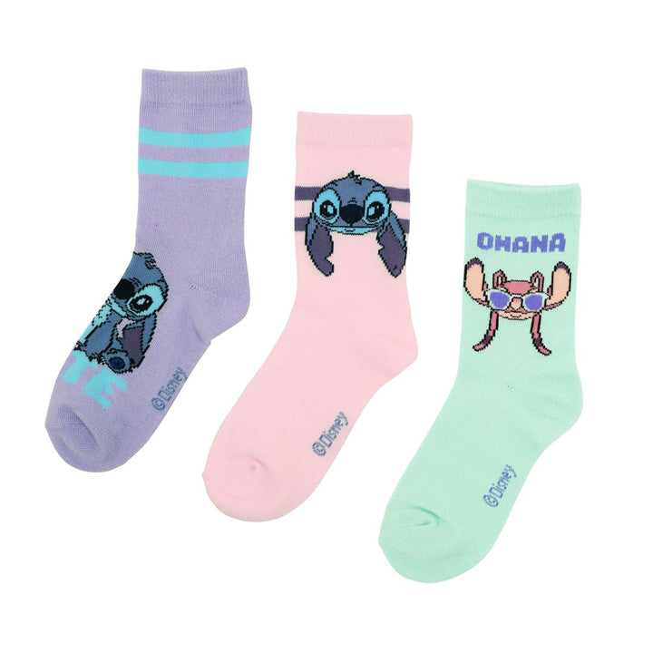 Disney's Lilo and Stitch Sokker 3 - pk - Supernerds