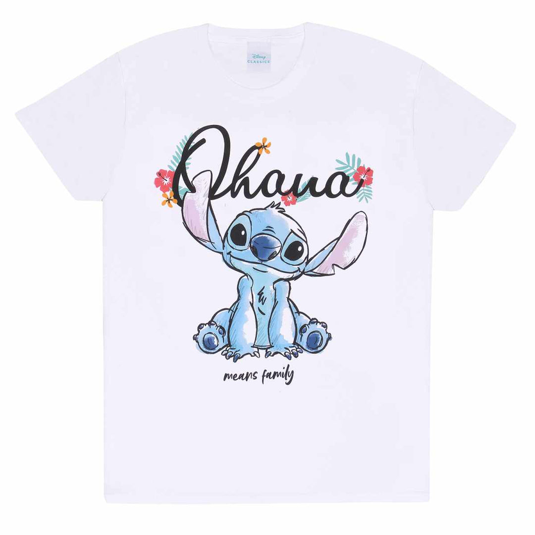 Disney's Lilo and Stitch T - skjorte Ohana - Supernerds