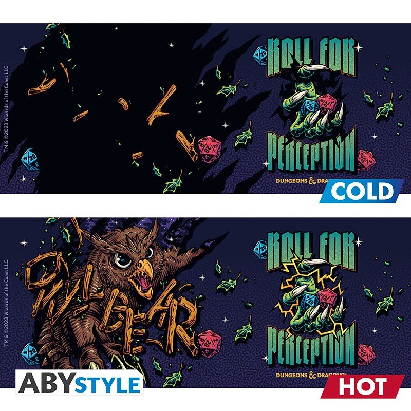 Dungeons and Dragons Varmeskiftende Kopp Roll For Perception - Supernerds