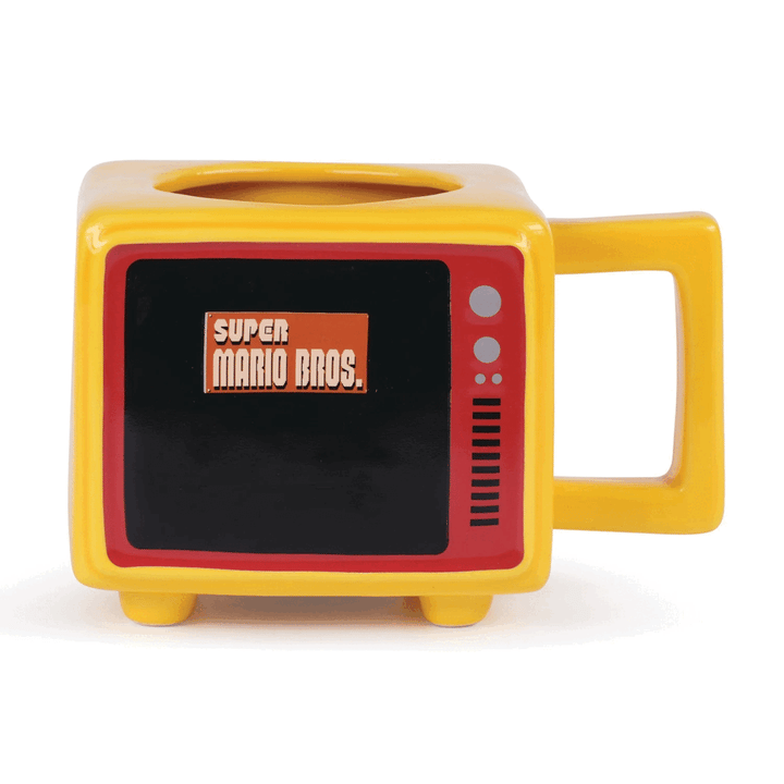 Super Mario Heat Changing Mug Retro TV