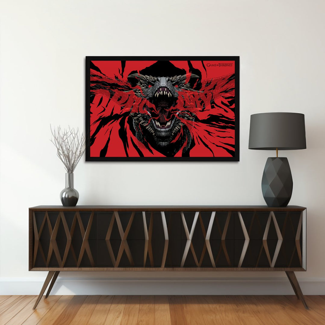 Game of Thrones Plakat Dracarys - Supernerds