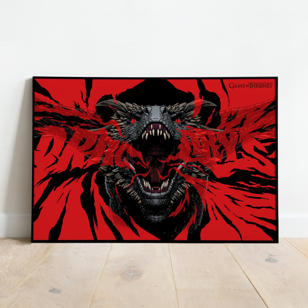 Game of Thrones Plakat Dracarys - Supernerds