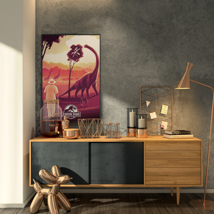 Jurassic Park Plakat Welcome - Supernerds