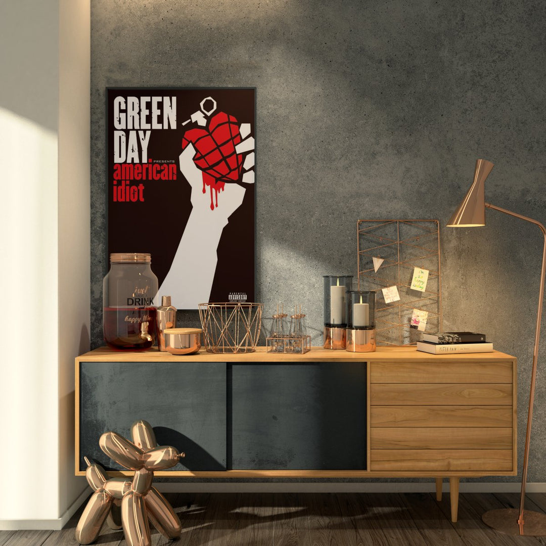 Green Day Plakat American Idiot - Supernerds
