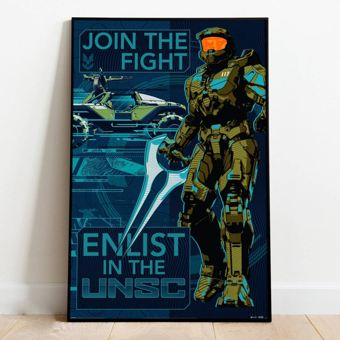 Halo Plakat Join The Fight - Supernerds