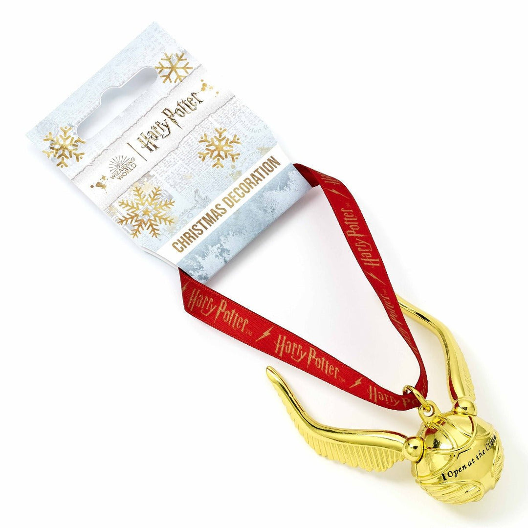 Harry Potter Juledekorasjon Golden Snitch - Supernerds