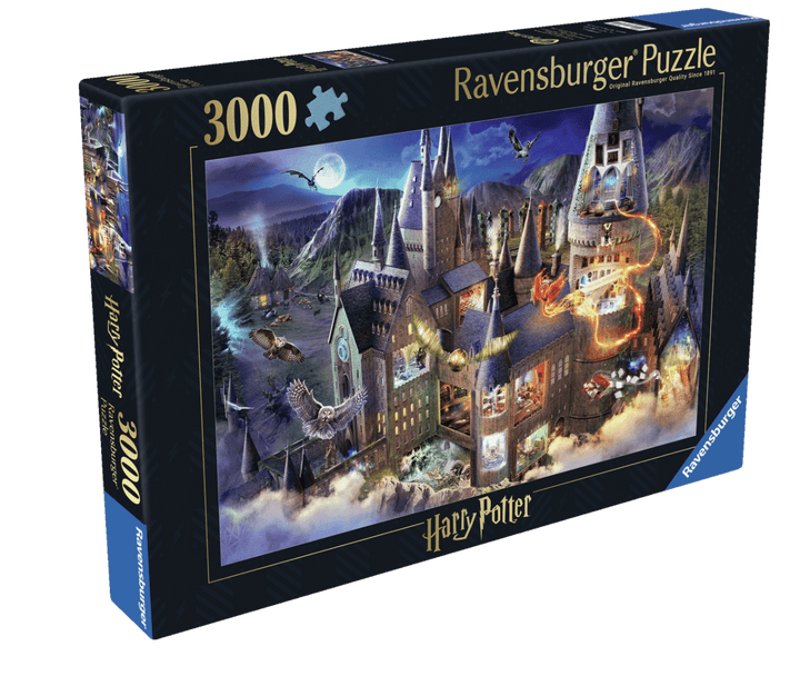 Harry Potter Puslespill Hogwarts 3000 brikker - Supernerds