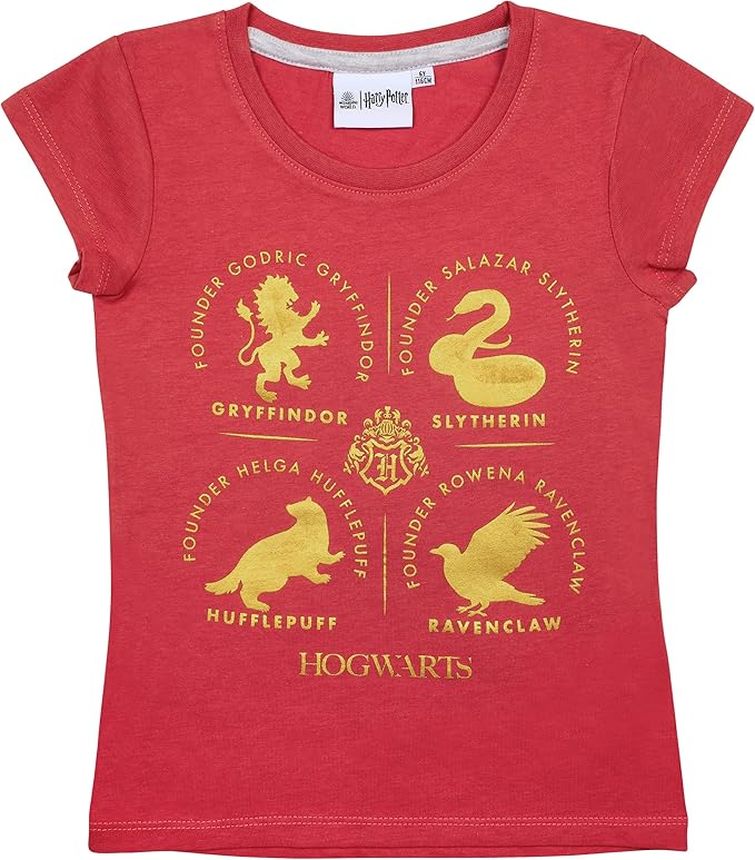 Harry Potter T - skjorte Gold Metallic - Supernerds