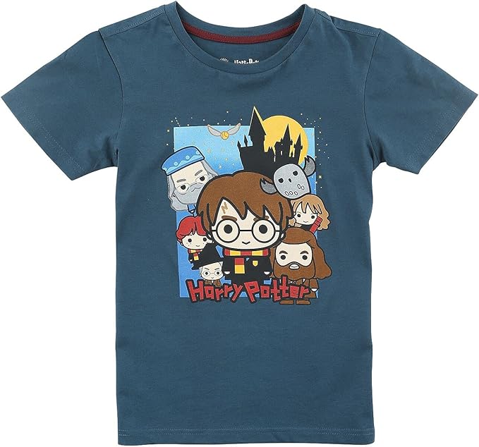 Harry Potter T - skjorte Hogwarts Kawaii - Supernerds