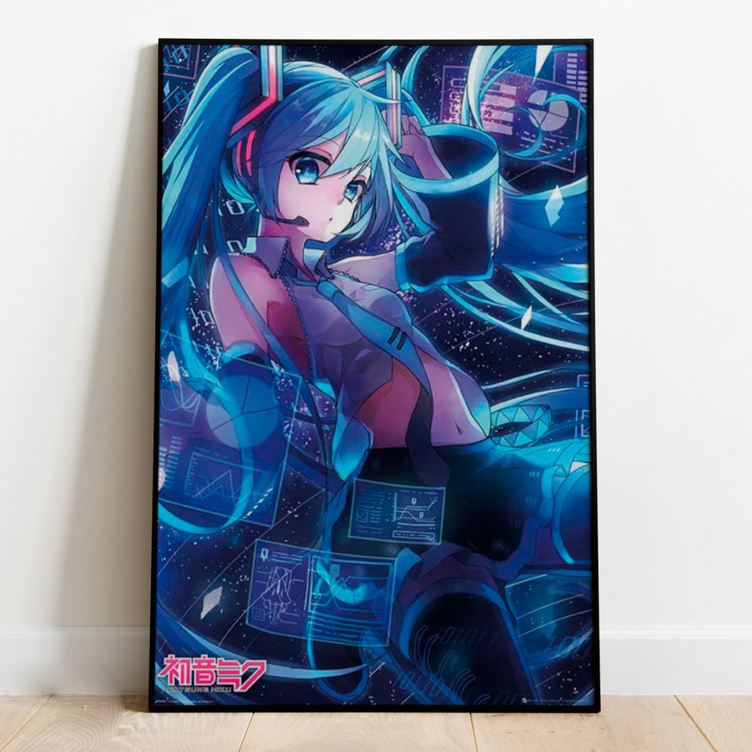 Hatsune Miku Plakat Screen - Supernerds