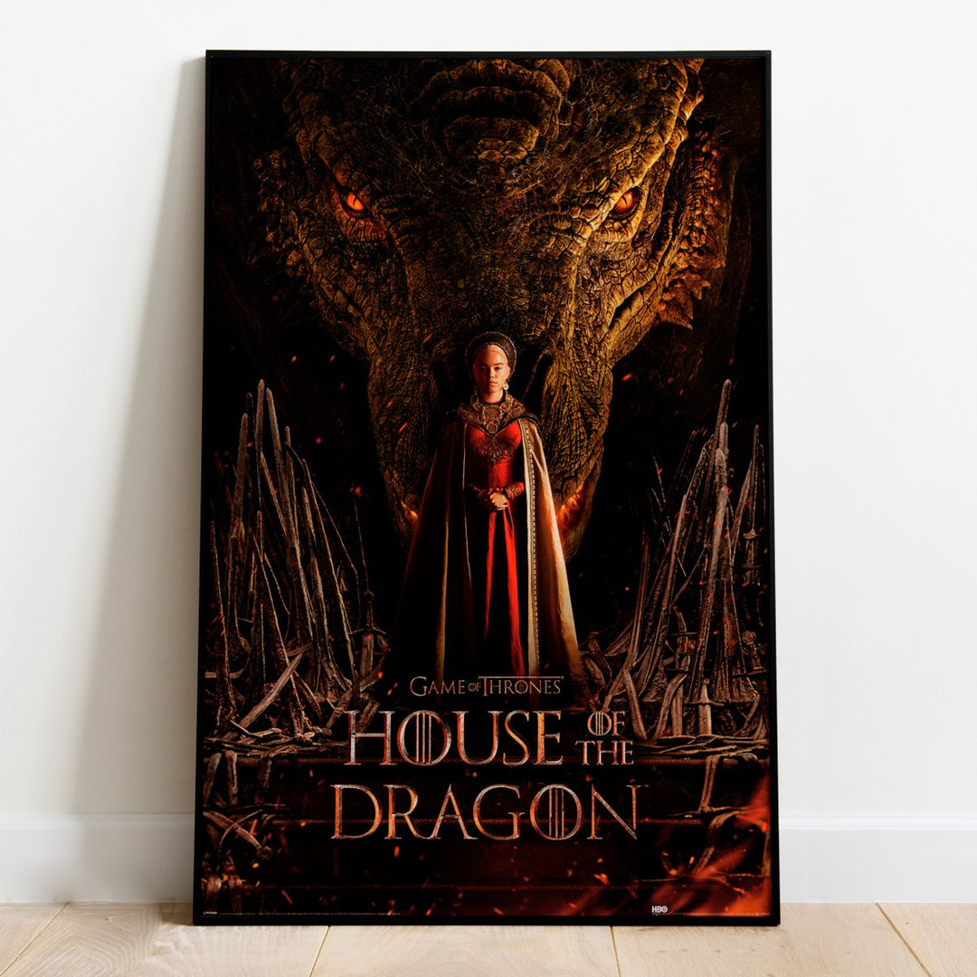 House of the Dragon Plakat Dragon Throne - Supernerds