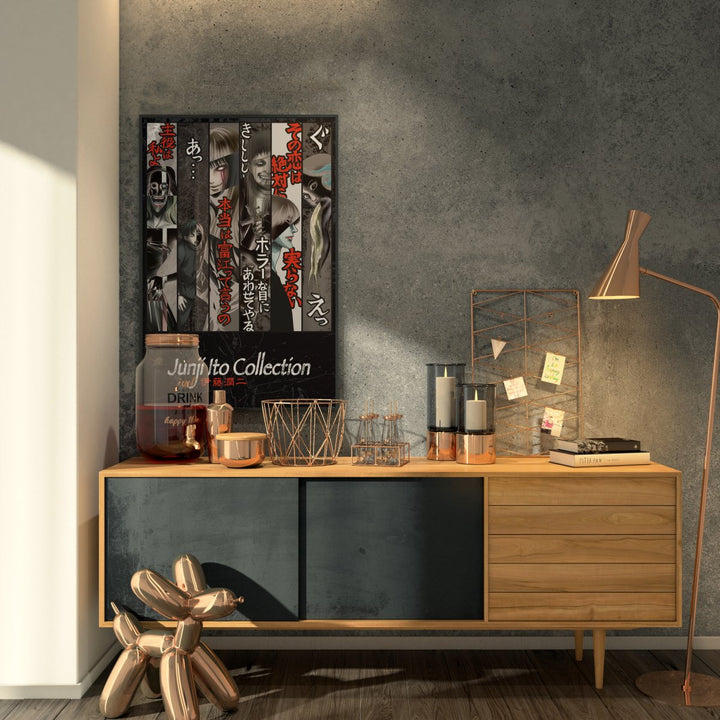 Junji Ito Plakat Faces of Horror - Supernerds