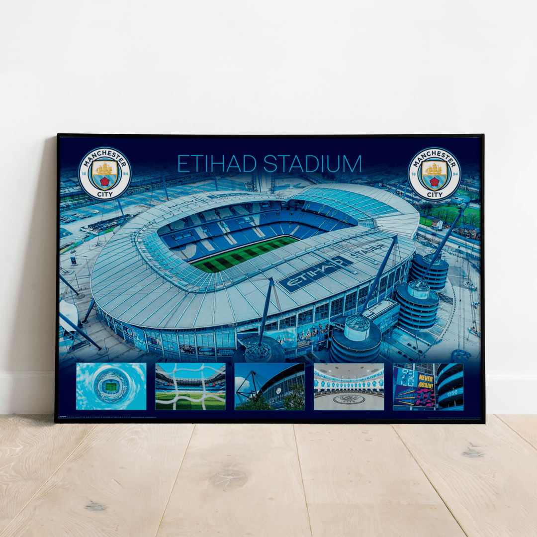 Manchester City Plakat Etihad - Supernerds