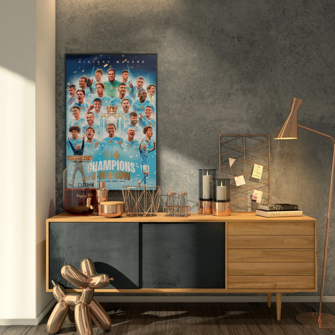 Manchester City Plakat History Makers - Supernerds