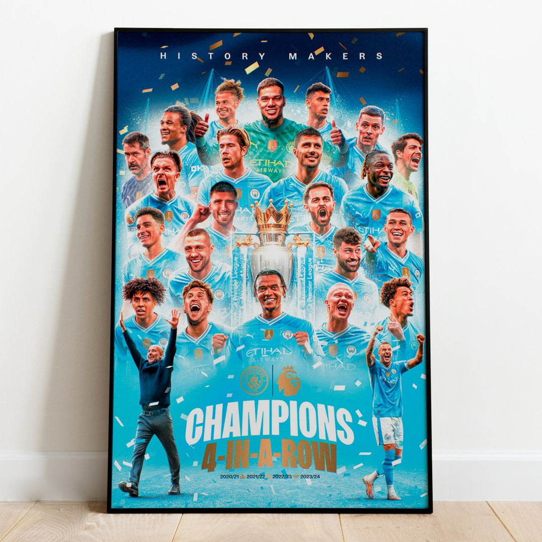 Manchester City Plakat History Makers - Supernerds