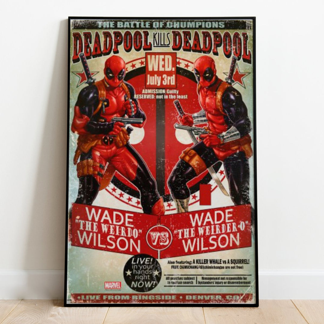 Marvel's Deadpool Plakat Kill Champion - Supernerds