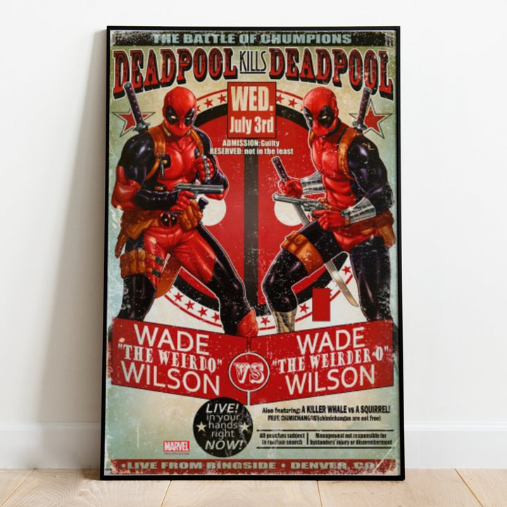 Marvel's Deadpool Plakat Kill Champion - Supernerds