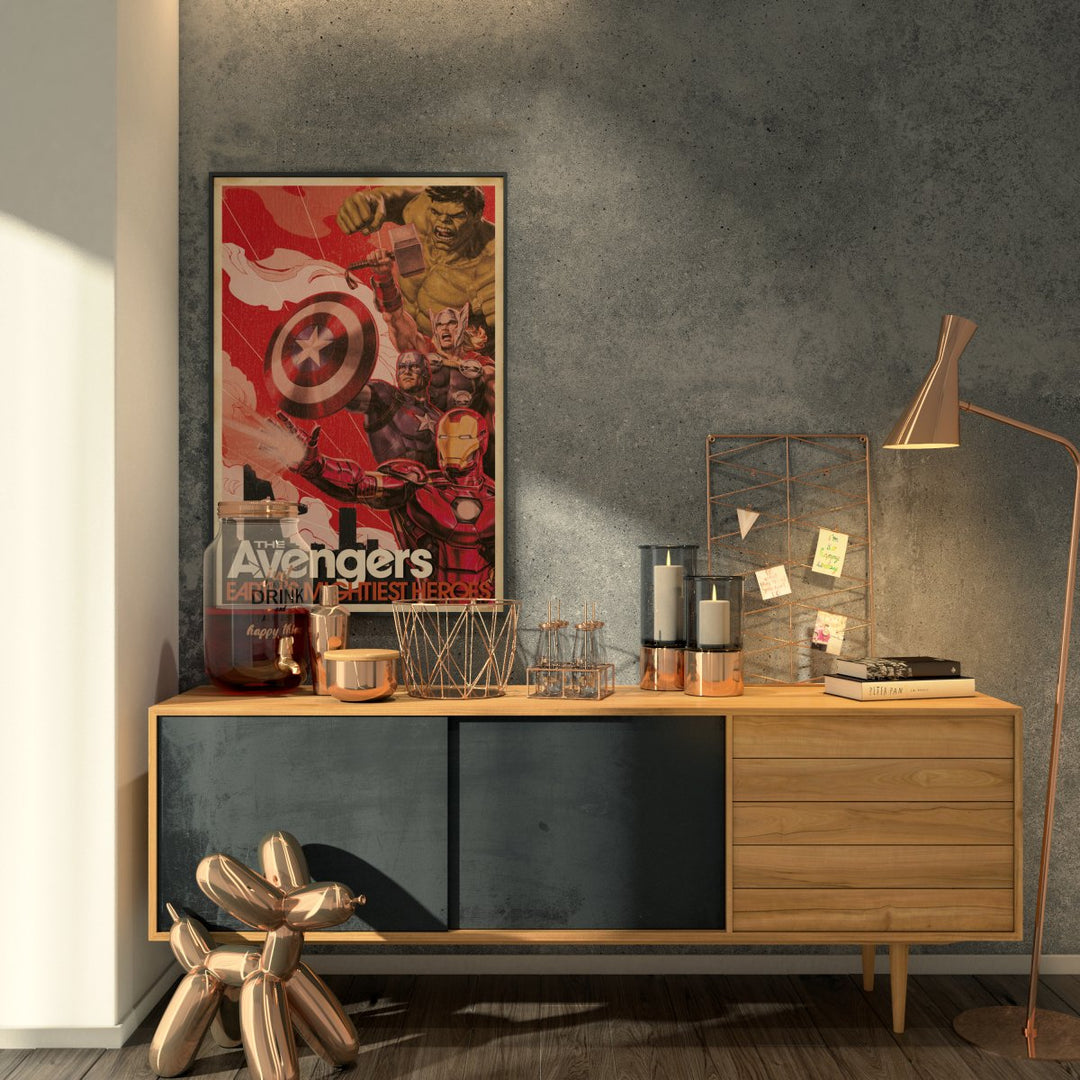 Marvel's The Avengers Plakat Mighties Heroes - Supernerds