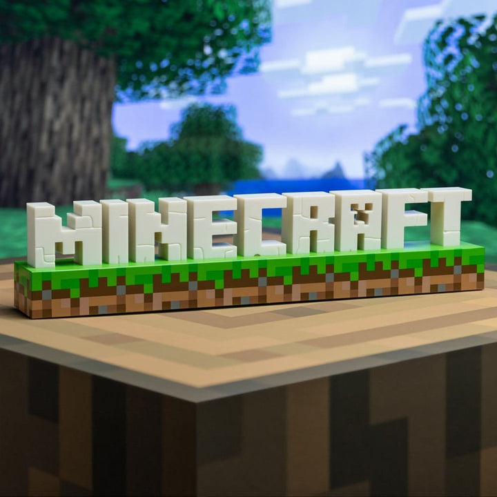 Minecraft Lampe Logo - Supernerds