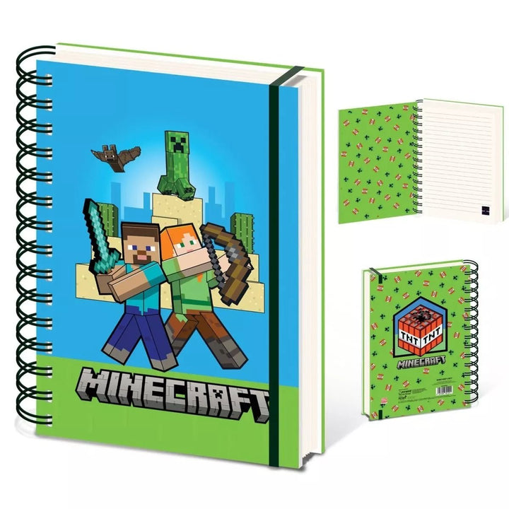 Minecraft Notatbok A5 - Supernerds