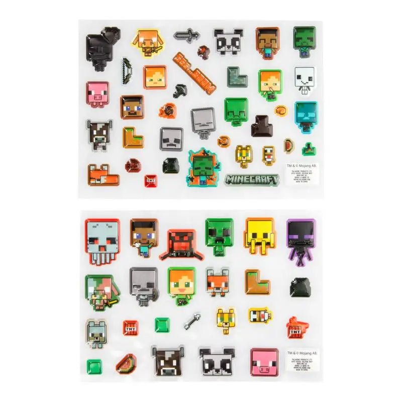 Minecraft Puffy Gadget Decals Klistremerker - Supernerds