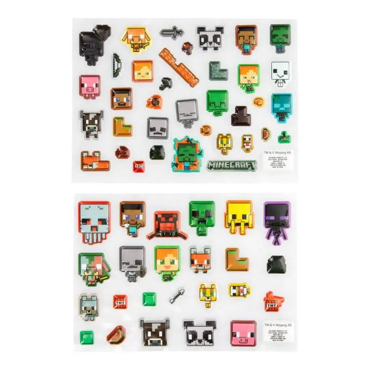 Minecraft Puffy Gadget Decals Klistremerker - Supernerds