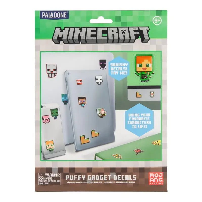 Minecraft Puffy Gadget Decals Klistremerker - Supernerds