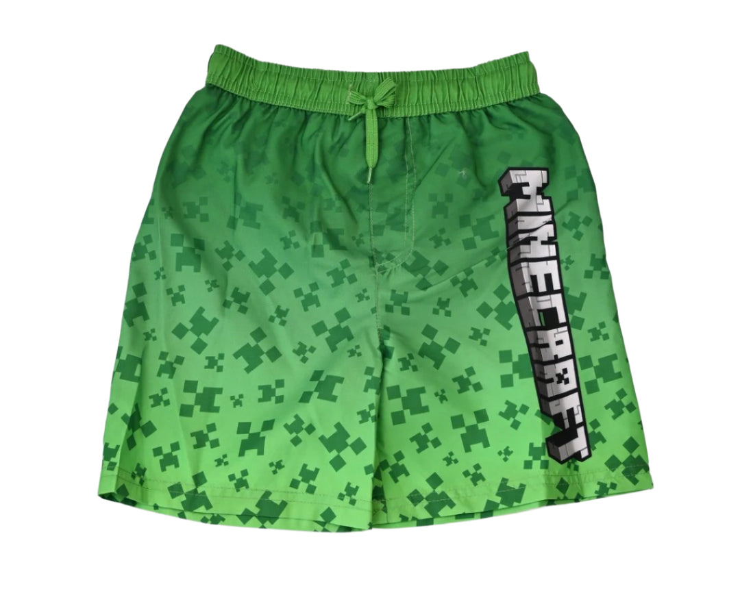 Minecraft Shorts Creeper Pattern - Supernerds