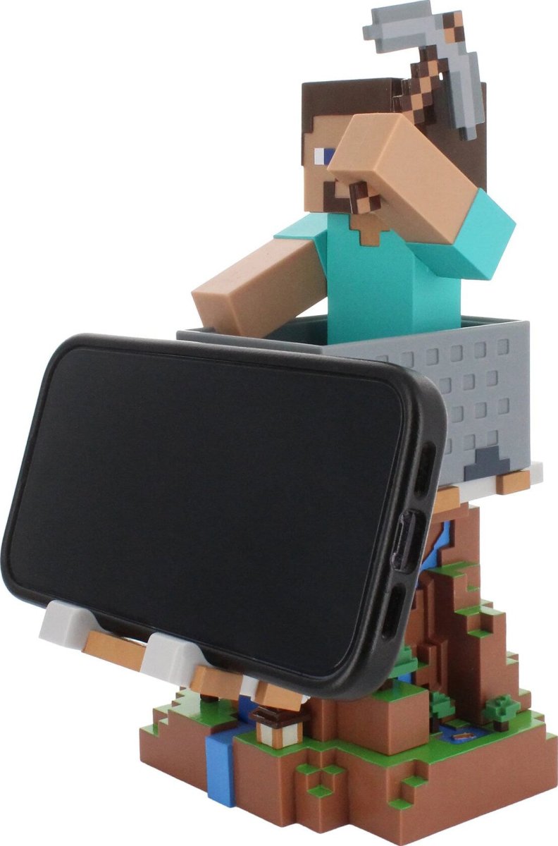 Minecraft Steve Cable Guys Samlefigur - Supernerds