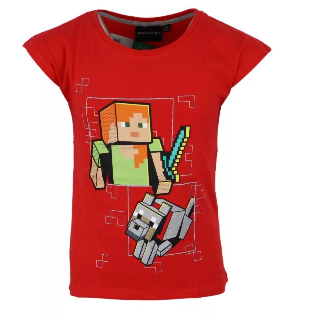 Minecraft T - skjorte Glitter Gamer - Supernerds