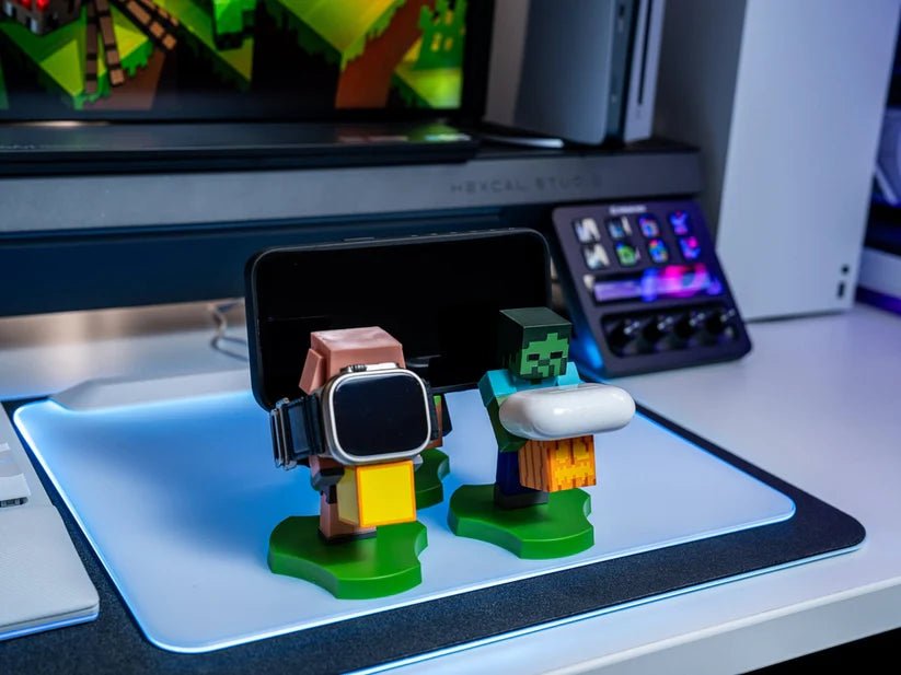 Minecraft Zombie Cable Guys Samlefigur - Supernerds