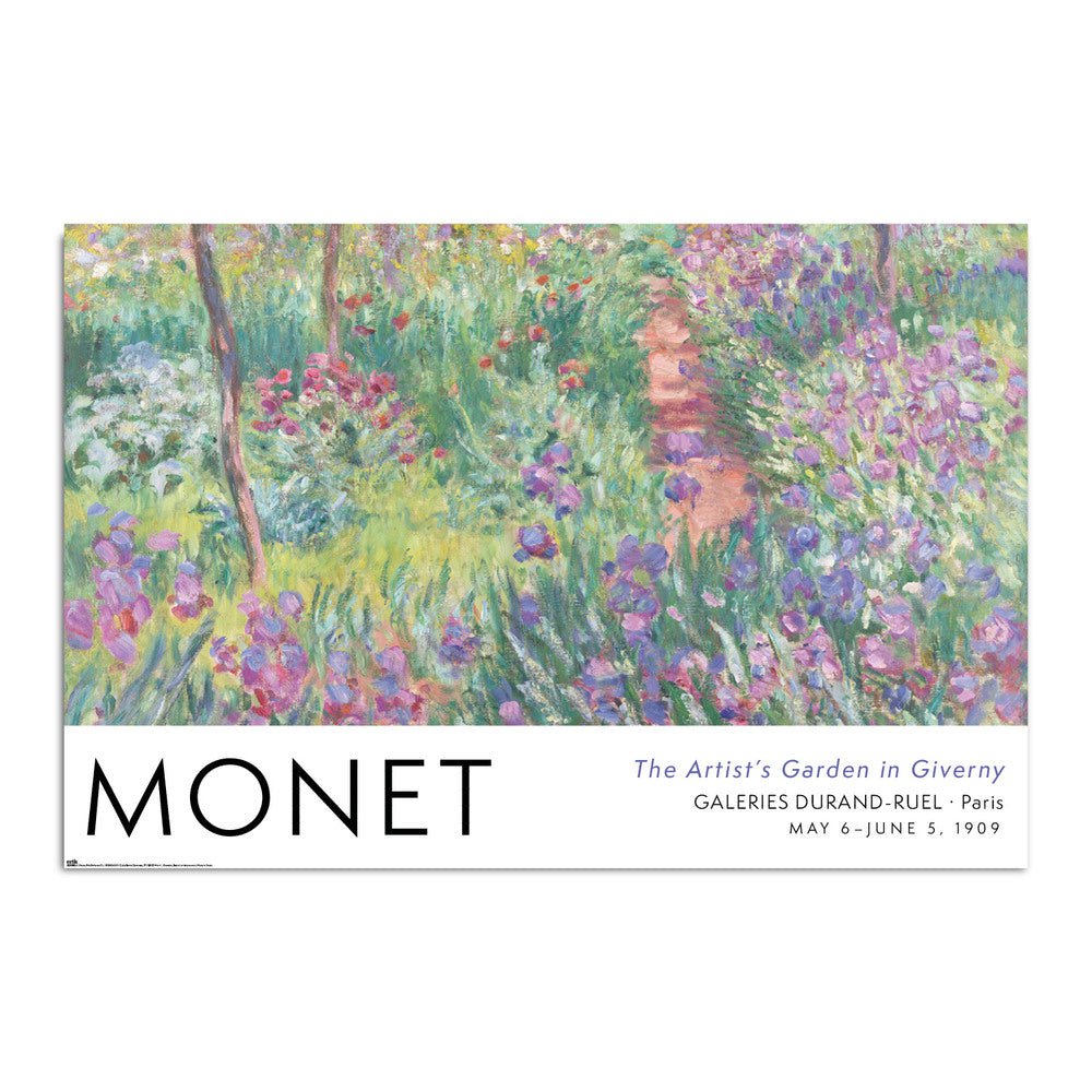 Monet Kunstnerens Hage Ved Giverny Plakat - Supernerds