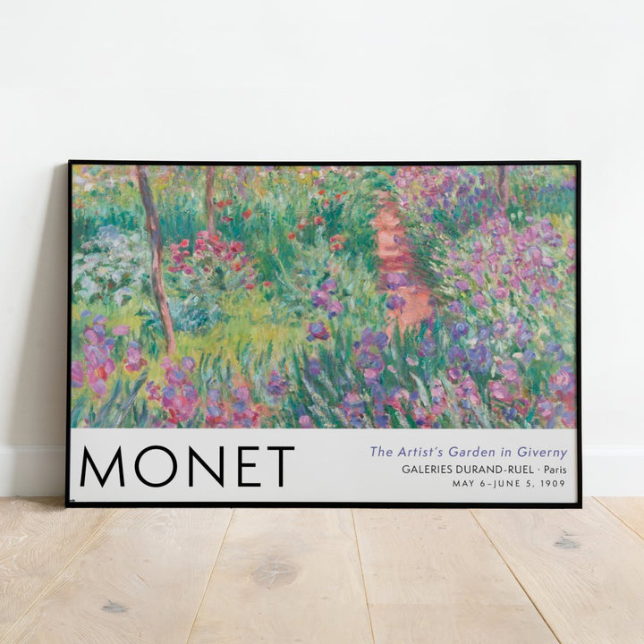 Monet Kunstnerens Hage Ved Giverny Plakat - Supernerds