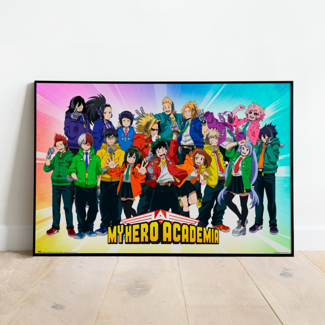 My Hero Academia Plakat Festive Lineup - Supernerds